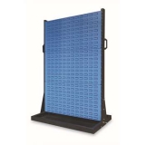 固定型雙面物料架960×630×1450mm(4方孔2百葉)，KR-2342