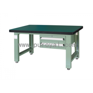 重型工作臺帶雙吊抽(50mm復(fù)合臺面)，XFH-1520
