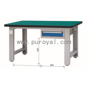重型工作臺(tái)帶單抽(40mm復(fù)合臺(tái)面)，E-XTG2175+XB10-1TG(B)