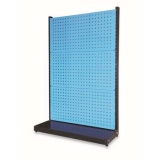 固定型單面物料架960×375×1450mm(3方孔)，KR-1330